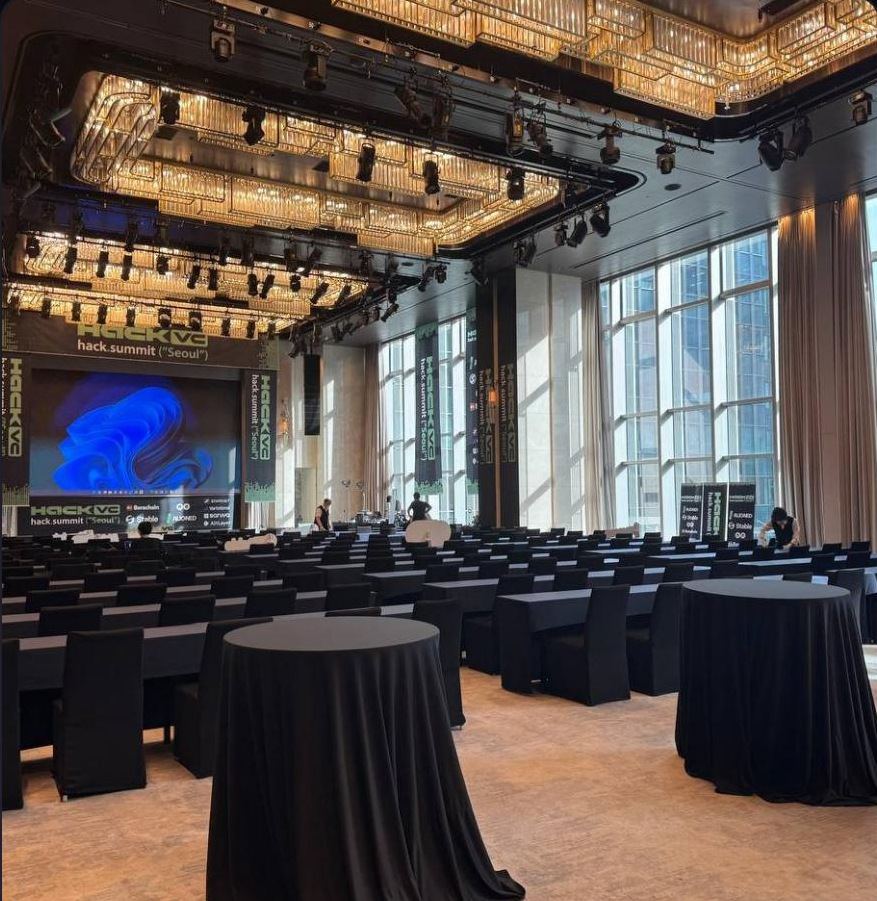 The grand hall